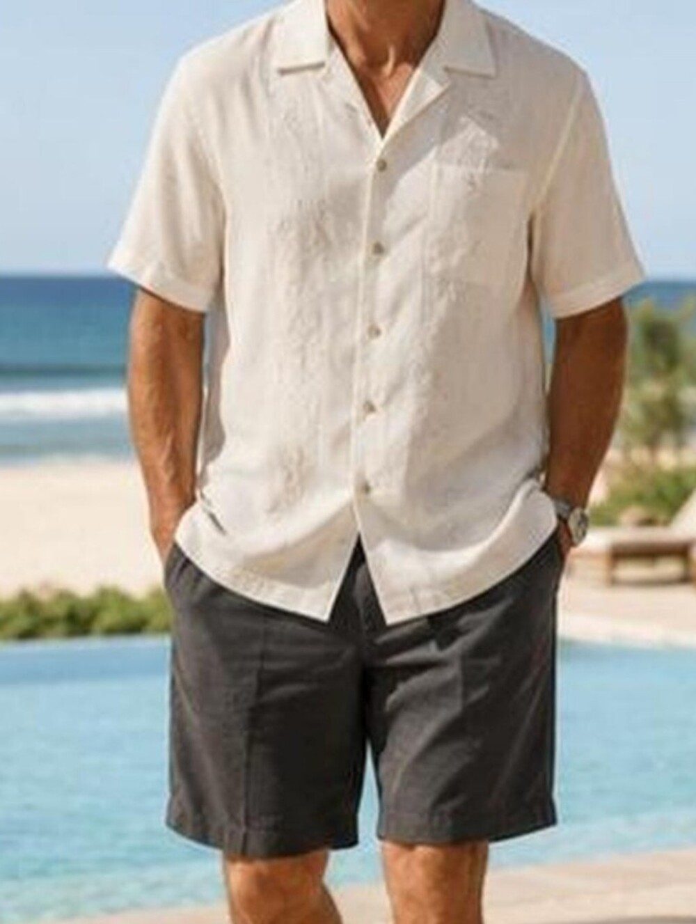 Tommy Bahama Silk Havana 8" Shorts #3860
